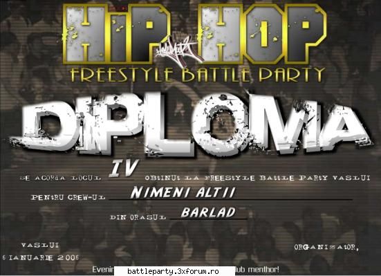 Detalii Event! - Gush - Battle Party Vaslui